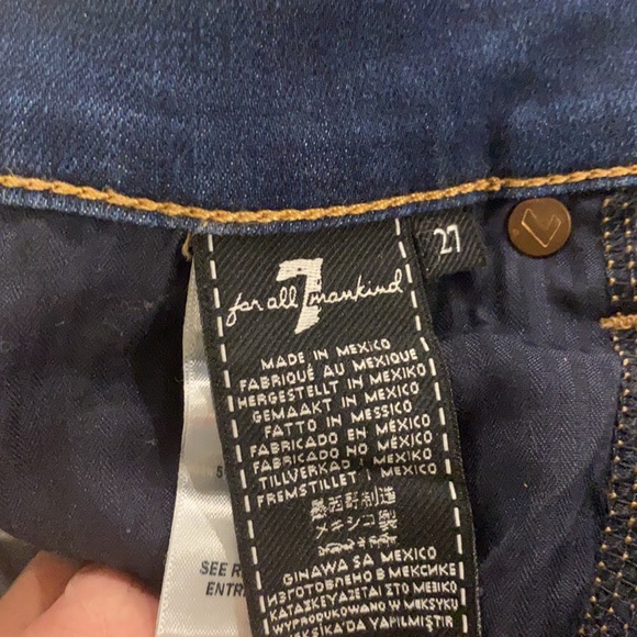Like New, 7 For All Mankind, Gwenevere Skinny Jeans - Picture 7 of 8